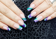 Abstract Leo mit Stamping Nailart Anleitung