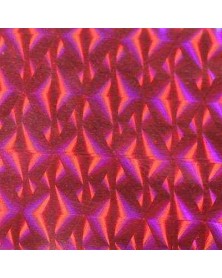 Nail-Art Transfer-Folie "diamond red"
