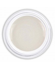 Farbgel snow white metallic