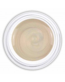 Farbgel pearly white metallic