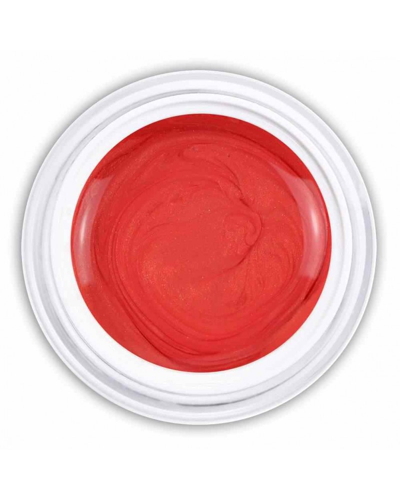 Farbgel luminous red metallic