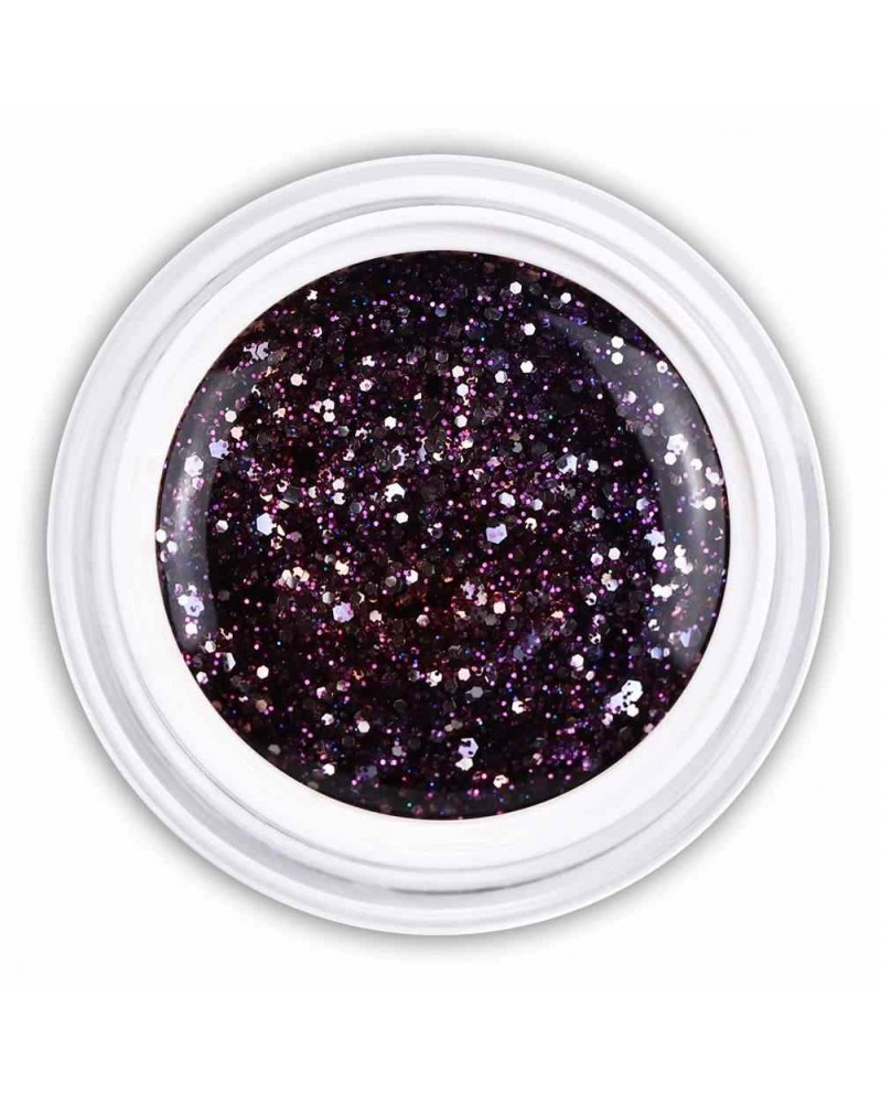 Farbgel zappy violet glitter