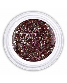 Farbgel charm rose glitter