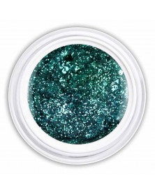 Farbgel mystical green glitter