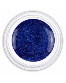 Farbgel intense blue glitter