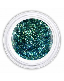 Farbgel smash green glitter