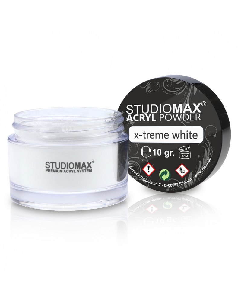 STUDIOMAX Acryl-Puder X-Treme white