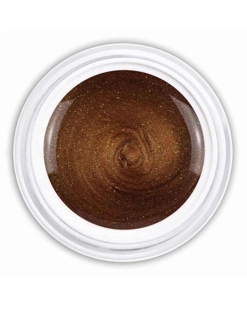 Farbgel lucid brown metallic