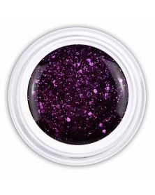 Farbgel fancy plum glitter