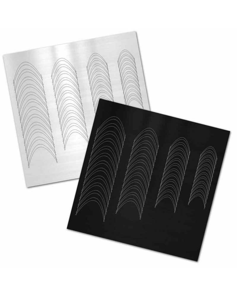 Black & White Smile Line Sticker Set Dramatic Black & White Smile Line Sticker Set Dramatic