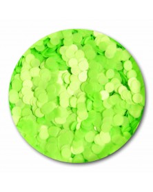 Konfetti Nailart Neon Grün