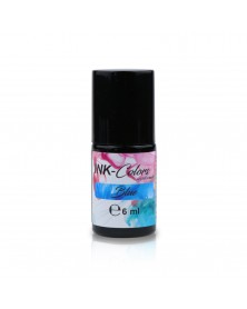 Nailart Ink Color Blue - Kosmetische Nailart Tinte Blau