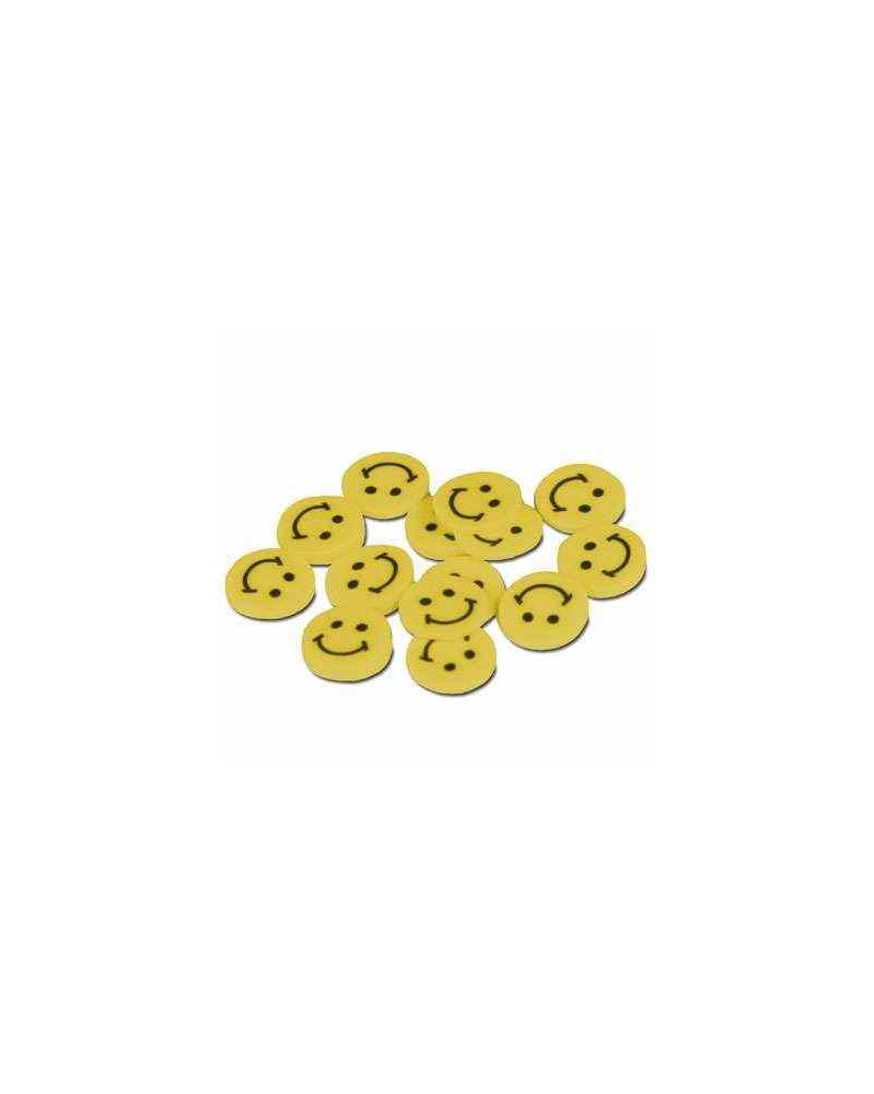 Fimo Stangen Smileys Gelb