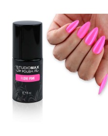 UV Polish Plus I Love Pink