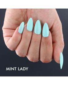 UV Polish Mint Lady Hand