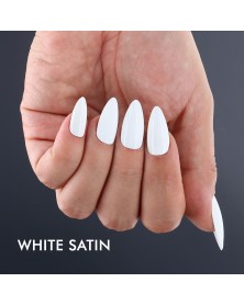 UV Polish Plus White Satin Hand