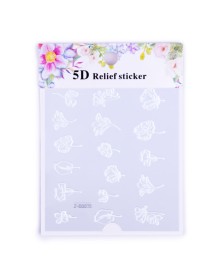 5D Blumen Aufkleber