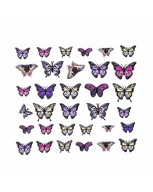 5D Schmetterling Aufkleber selbstklebend 2