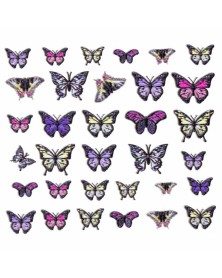 5D Schmetterling Aufkleber selbstklebend 3