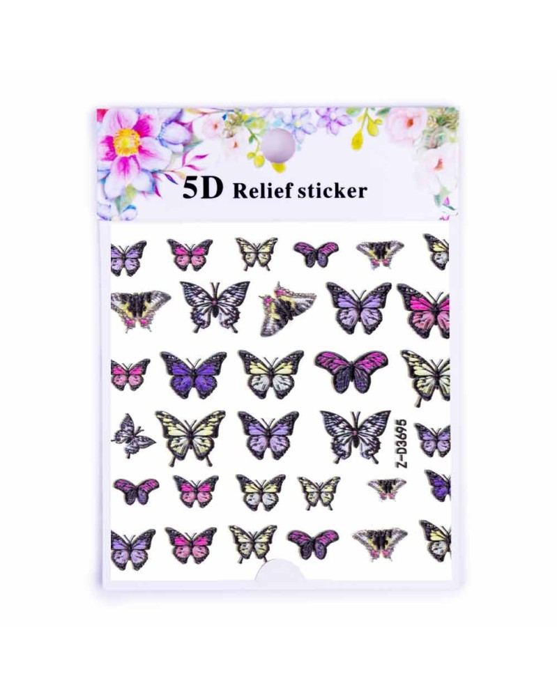 5D Schmetterling Aufkleber selbstklebend 5D Schmetterling Aufkleber selbstklebend