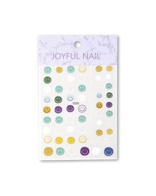Joyful Sticker Smiley 2 selbstklebend 2
