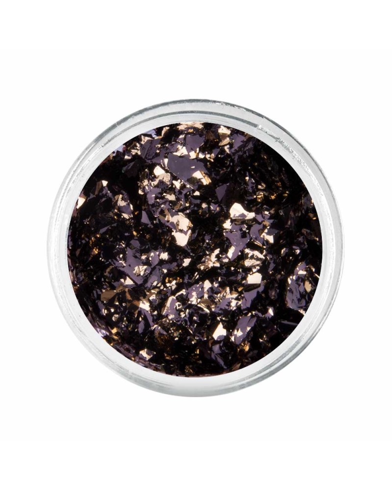 Metropolis Flakes Schwarz Gold Metropolis Flakes Schwarz Gold