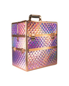 Zweiteiliger XXL Koffer in Rainbow