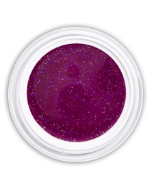 Farbgel Neon Glitter Violett