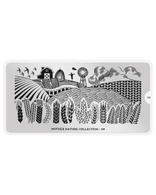 MoYou-London Schablone Mother Nature Collection 09