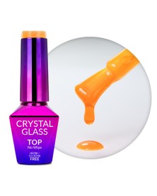Kristall Versiegler mit Glas-Effekt - Orange