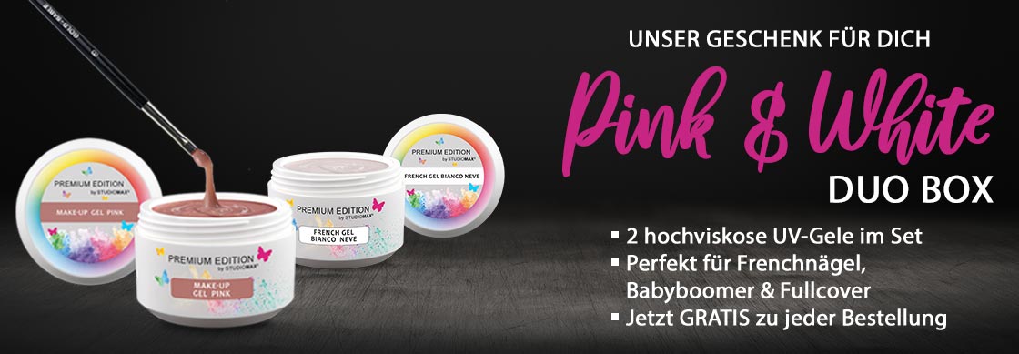 Pink & White Set GRATIS zu jeder Bestellung Pink & White Set GRATIS zu jeder Bestellung