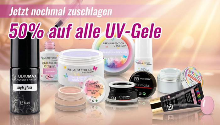 UV-Gele jetzt mit 40% shoppen