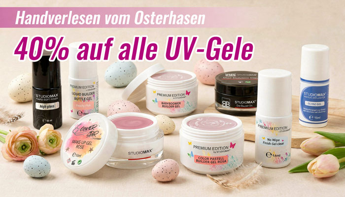 UV-Gele jetzt mit 40% shoppen