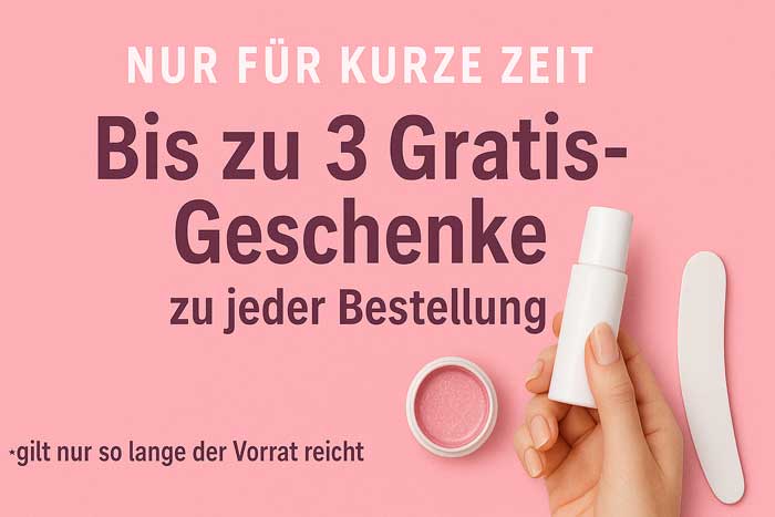 Gratis Geschenke zu jeder Bestellung