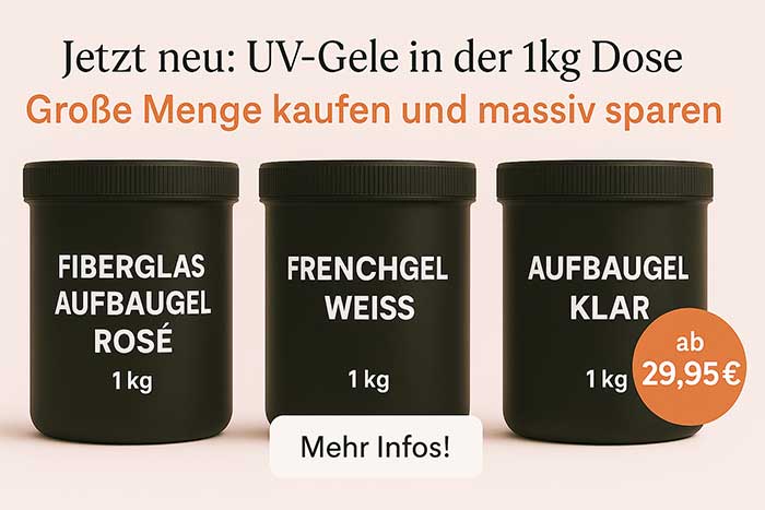 UV Gel im Großgebinde