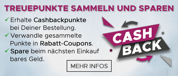 Cashback Treuepunkte sammeln