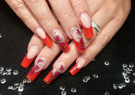 Valentinstags Nailart Anleitung