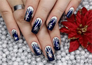 Winter Nailart Anleitung