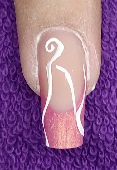 Muster mit 3D Gel auftragen