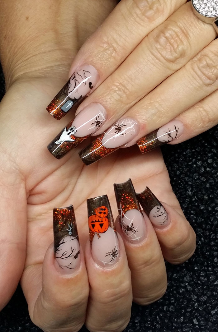 Halloween Nagel Selbst Machen Nails De