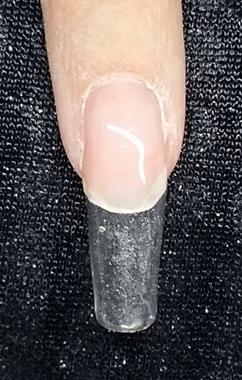 Camouflage Gel auftragen