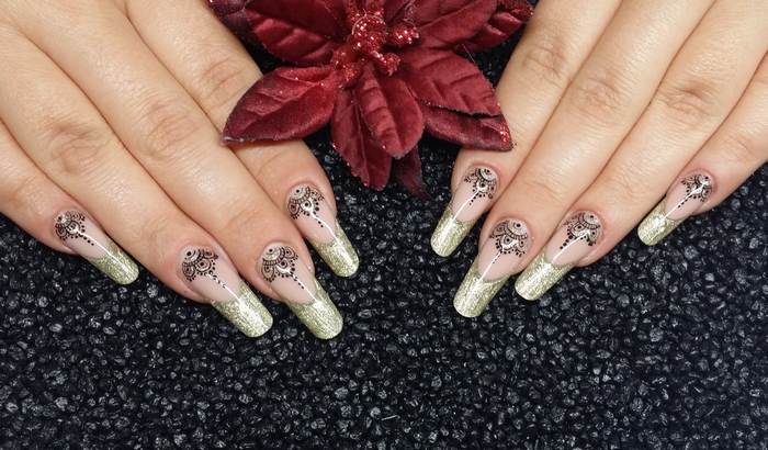 Naildesign für Weihnachten